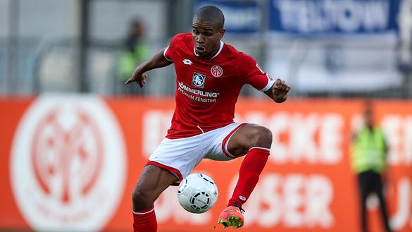 MAINZ, GERMANY - JULY 31: Chinedu Ede of Mainz controls the ball during the 3. Liga match between 1. FSV Mainz 05 II and 1. FC Magdeburg at Bruchweg Stadium on July 31, 2015 in Mainz, Germany. (Photo by Simon Hofmann/Bongarts/Getty Images) MAINZ, GERMANY - JULY 31: Chinedu Ede of Mainz controls the ball during the 3. Liga match between 1. FSV Mainz 05 II and 1. FC Magdeburg at Bruchweg Stadium on July 31, 2015 in Mainz, Germany. (Photo by Simon Hofmann/Bongarts/Getty Images)