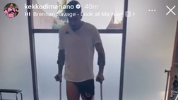 VIDEO Palermo, Di Mariano e le stampelle: l’ex Lecce a lavoro dopo l’intervento
