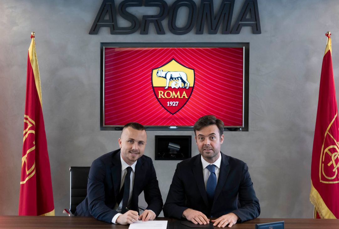 Angeliño, i primi scatti con la maglia giallorossa – FOTO GALLERY - immagine 4