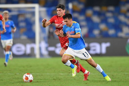 (Photo by Francesco Pecoraro/Getty Images) napoli lozano europa league