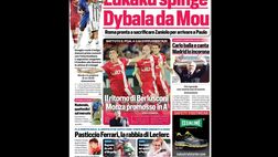 Prima Pagina, Corriere dello Sport: “Lukaku spinge Dybala da Mou, Monza in serie A”