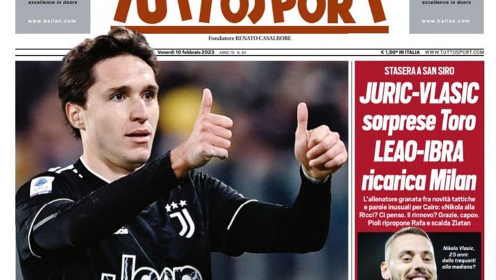 EDICOLA / TS: Plusvalenze, tavolo del governo. Juve, formula Chiesa - immagine 1