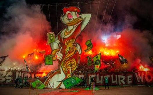 Wydad-Raja 4-4: la coreografia Wydad Wydad-Raja 4-4: la coreografia Wydad