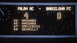 VIDEO – Milan-Barcellona 4-0: i 25 anni della partita del secolo