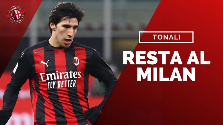 Sandro Tonali (centrocampista AC Milan) sarà riscattato dai rossoneri nel calciomercato estivo | Milan News (Getty Images) 
