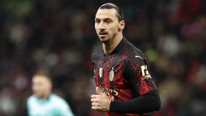 Zlatan Ibrahimovic AC Milan Milan-Atalanta 2-0 Serie A 2022-2023