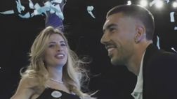 Zaccagni e Chiara Nasti aspettano un maschietto: l’annuncio all’Olimpico (VIDEO)