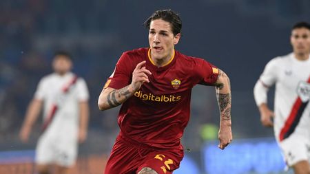 Getty Images Zaniolo Coppa Italia Roma Genoa