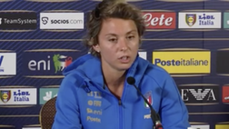 Italia femminile, Giacinti: “Non andiamo giudicate su primo tempo con Francia”