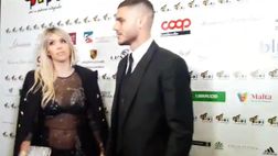 GALLERY / Wanda, che abito: alla cena di gala di Zanetti con trasparenze mozzafiato