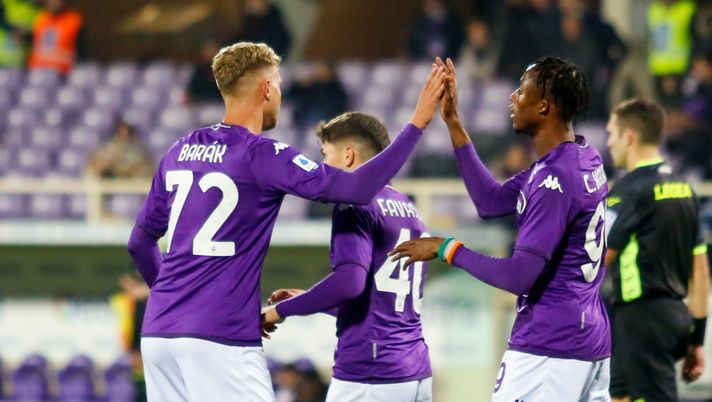 GERMOGLI PH: 7 DICEMBRE 2022 FIRENZE STADIO ARTEMIO FRANCHI PARTITA AMICHEVOLE TRA FIORENTINA VS ALWAYS READY NELLA FOTO KOUAME' Verso il triangolare di domani: le condizioni del gruppo e il programma viola - immagine 1