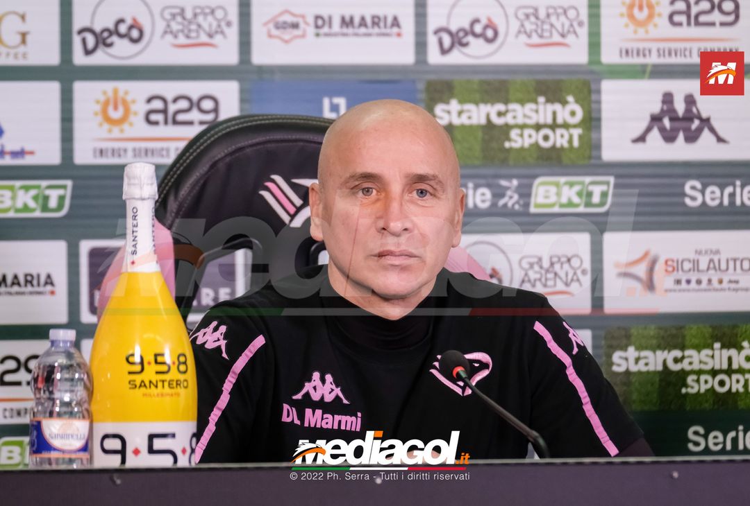 FOTO PALERMO, verso il Perugia: Corini in sala stampa (Gallery) - immagine 21