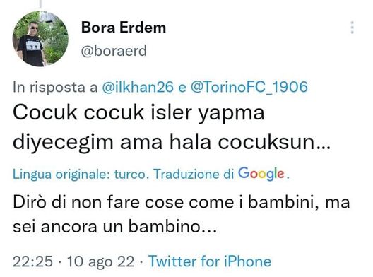 Torino-Ilkhan, in Turchia rabbia e minacce: “Non nominare più il Besiktas”- immagine 7
