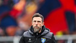 Frosinone, Di Francesco: “Buona prestazione, ci teniamo stretto questo punto”