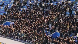 I tifosi della Juve non si fanno mancare il solito caro “Noi non siamo napoletani”