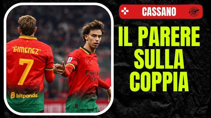 Santiago Giménez AC Milan Milan-Lazio 1-2 Serie A 2024-2025 Joao Felix