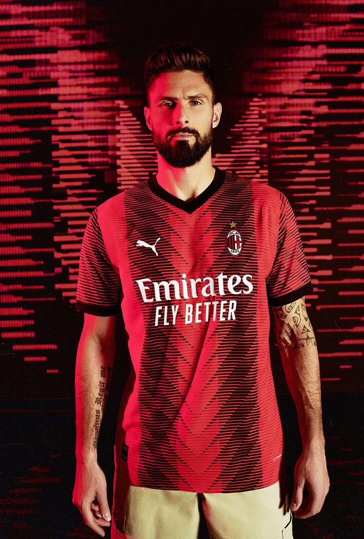 nuova prima maglia AC Milan 2023-2024 PUMA