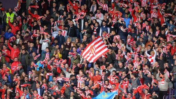 Grande delusione per i tifosi del Gijon Grande delusione per i tifosi del Gijon