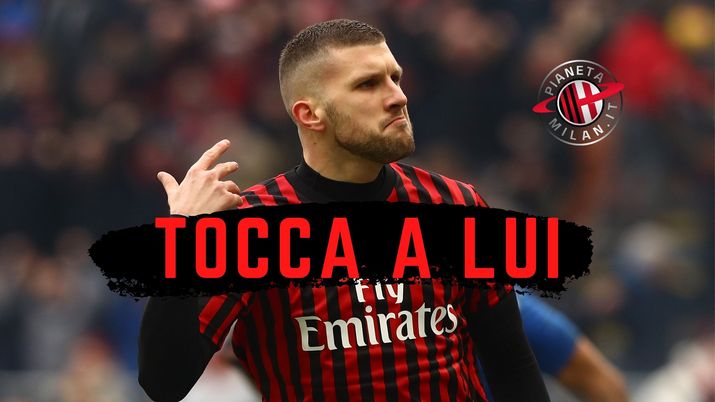 Ante Rebic, attaccante AC Milan (credits: Getty images) 