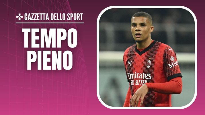 Monza-Milan Serie A 2023-2024 Thiaw