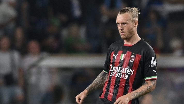 Simon Kjaer AC Milan Sampdoria-Milan 1-2 Serie A 2022-2023