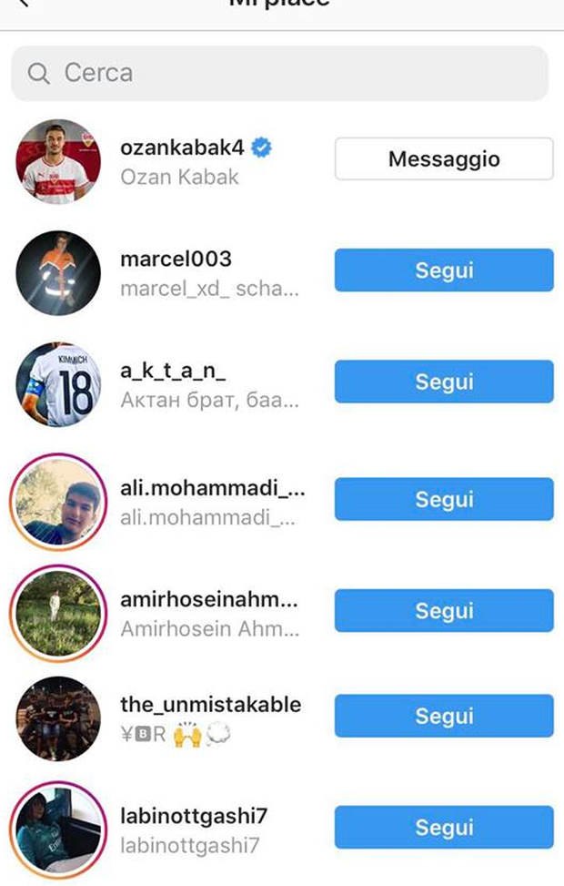  Il like di Ozan Muhammed Kabak alle voci sul suo passaggio al Milan, Instagram Transfermarkt 
