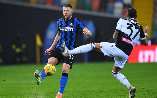 Pereyra in azione contro l'Inter Pereyra in azione contro l'Inter