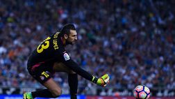 Diego Lopez, che parata sul rigore di Messi!