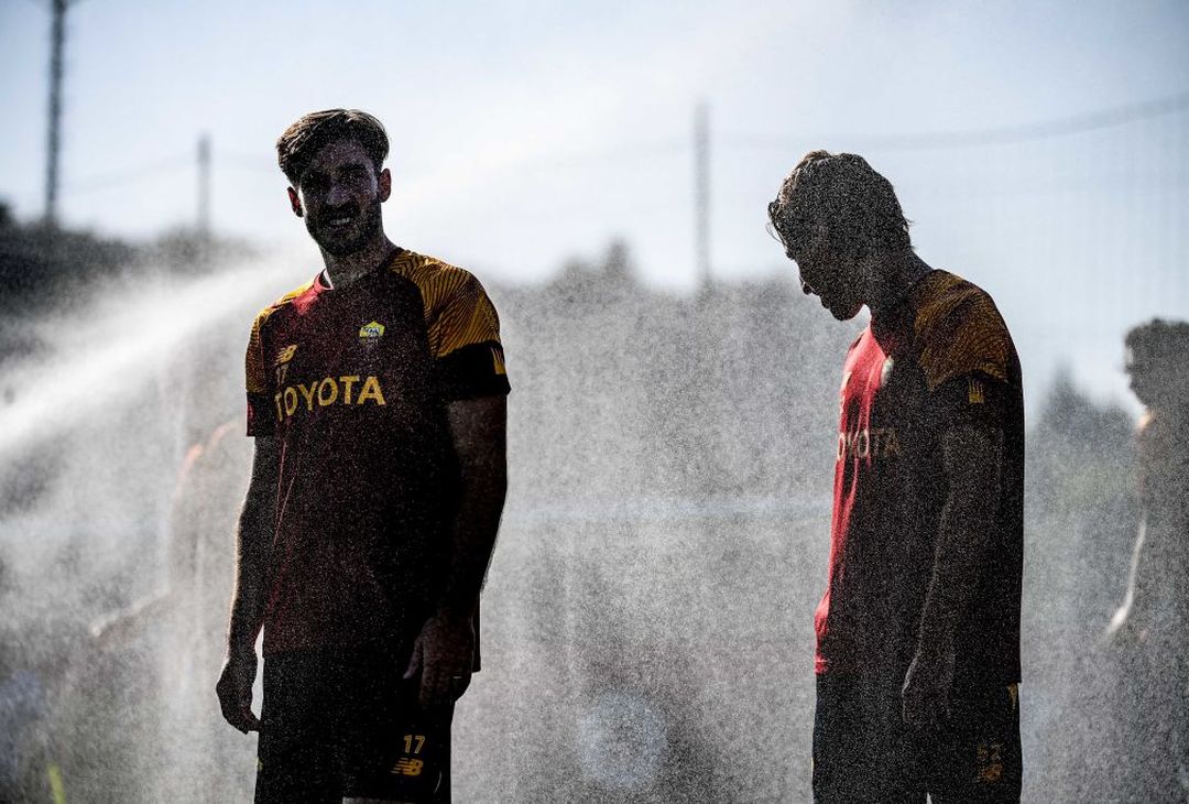 Trigoria, seduta tra palestra e campo verso Roma-Napoli – FOTO GALLERY - immagine 31