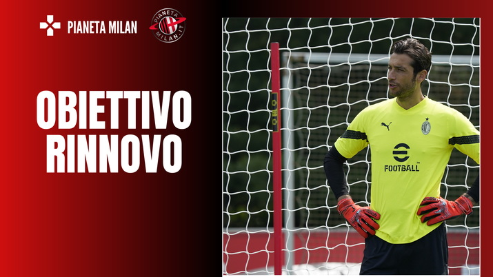 Antonio Mirante, portiere del Milan (getty images)