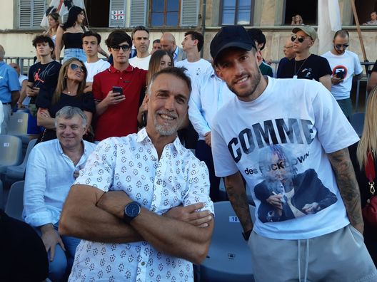 FOTO VN – Bati, Picchio e capitan Biraghi: tutti al calcio storico- immagine 2