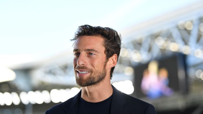TURIN, ITALY - OCTOBER 03: Former Juventus player Claudio Marchisio retires from football at Allianz Stadium on October 3, 2019 in Turin, Italy. (Photo by Valerio Pennicino - Juventus FC/Juventus FC via Getty Images) TURIN, ITALY - OCTOBER 03: Former Juventus player Claudio Marchisio retires from football at Allianz Stadium on October 3, 2019 in Turin, Italy. (Photo by Valerio Pennicino - Juventus FC/Juventus FC via Getty Images)