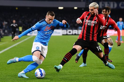 (Getty Images) zielinski napoli milan