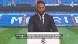 VIDEO Real Madrid, Sergio Ramos in lacrime: le immagini dell’emozionante addio