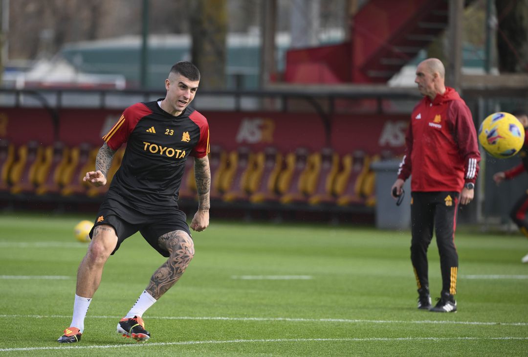 Roma, l’ultimo allenamento prima del Sassuolo – FOTO GALLERY - immagine 11