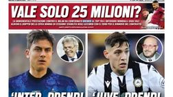 Prima Pagina, Tuttosport: “Inter, prendi Dybala. Bremer vale solo 25 milioni?”