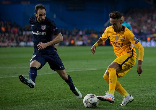 Juanfran Neymar (getty images) Juanfran Neymar (getty images)