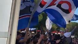 Tifosi in delirio, che carica per la Samp prima del derby!