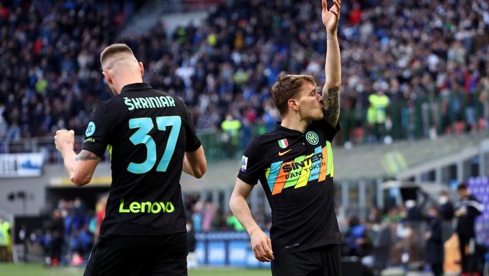 Inter: Barella, gol al Verona con dedica e brindisi con i suoi follower - immagine 1