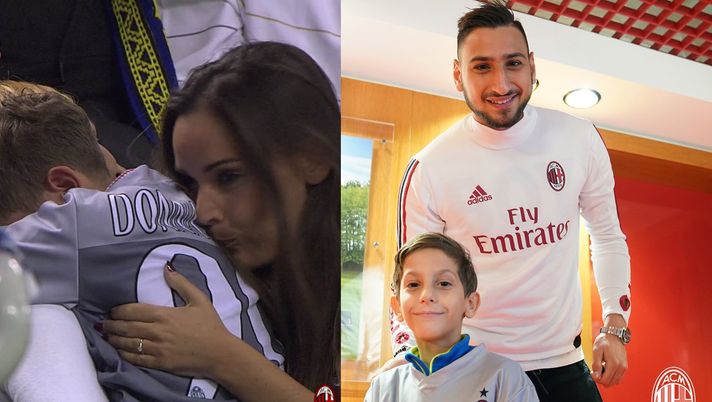 Il bimbo in lacrime dopo il Derby? Con Donnarumma a Milanello - immagine 1