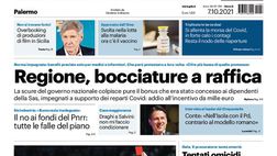 Prima Pagina, Giornale di Sicilia: “Regione, bocciature a raffica. L’Italia giù dalla Torres”