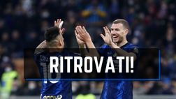 Ecco finalmente la DzeLa: Dzeko-Lautaro, ora la coppia funziona. E fa sognare l’Inter