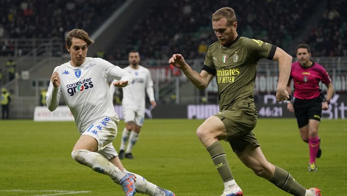 Tommaso Pobega, centrocampista del Milan (getty images)