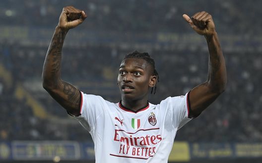Rafael Leao (attaccante AC Milan), qui durante Verona-Milan 1-2 (Serie A 2022-2023) | News (Getty Images) Rafael Leao AC Milan Verona-Milan 1-2 Serie A 2022-2023