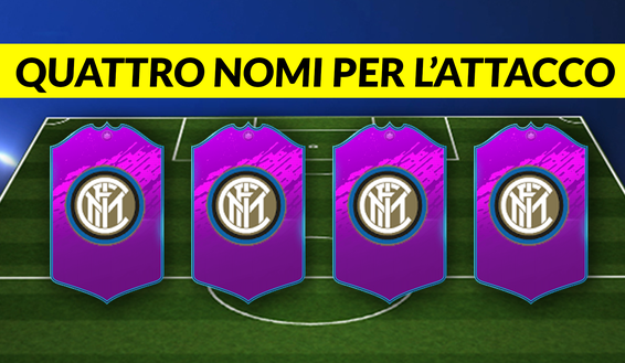 Inter News, quattro nomi per l'attacco Inter News, quattro nomi per l'attacco