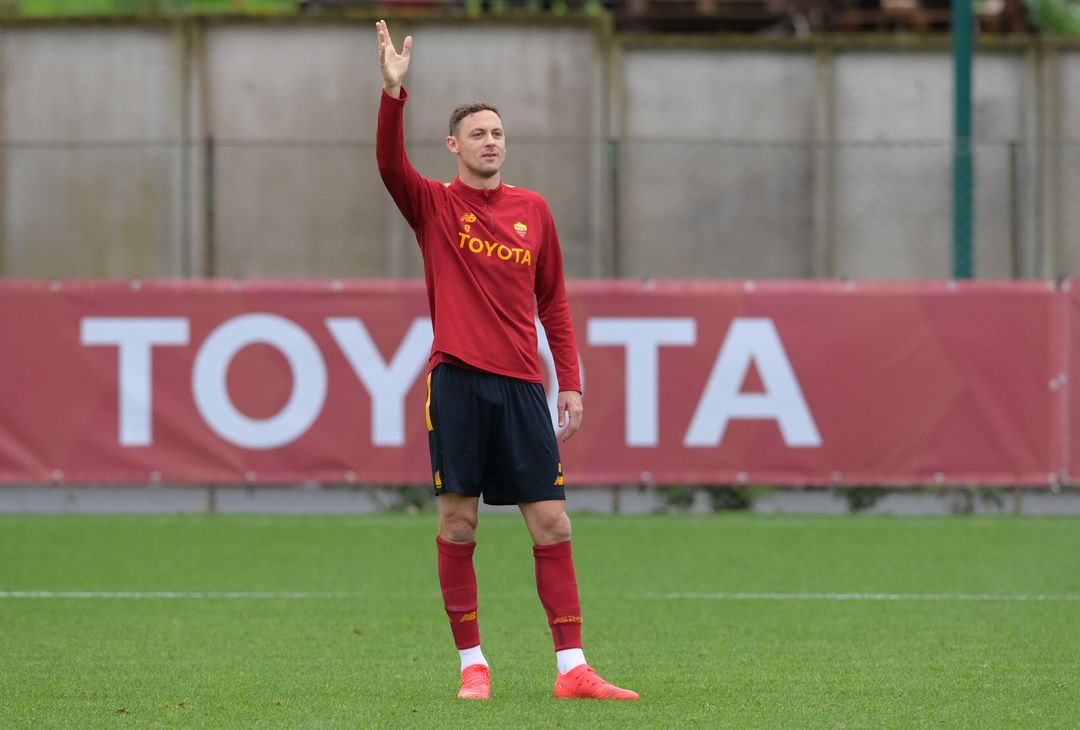 Roma, l’allenamento prima della partenza per il Portogallo – FOTO GALLERY - immagine 4