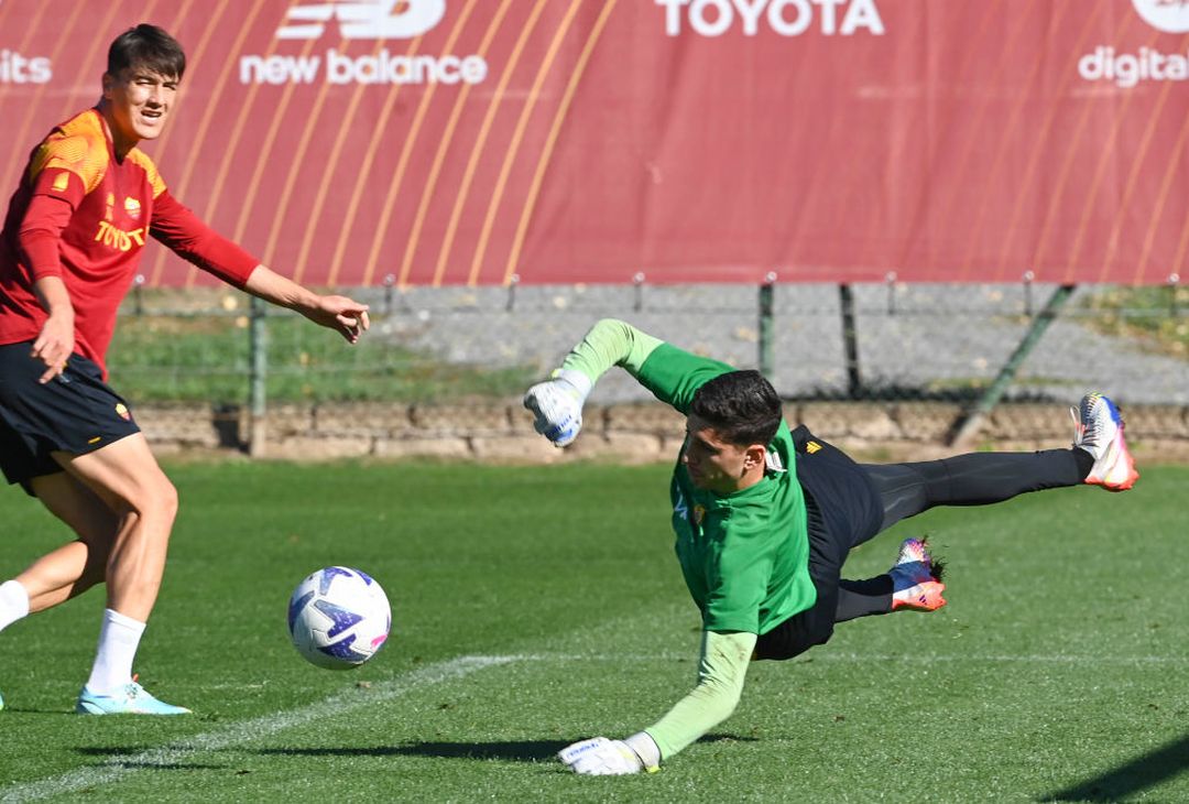 Trigoria, seduta tra palestra e campo verso il Sassuolo – FOTO GALLERY - immagine 15
