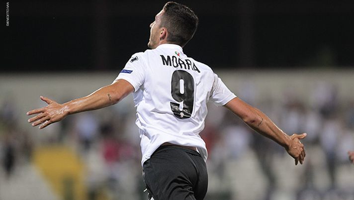Vercelli; Italia 27-Agosto-2016 - 
Pro Vercelli-Ascoli Calcio 
1°giornata SerieB conte.it 2016/17
Stadio Silvio Piola 
©Ivan Benedetto
Nella Foto: Morra Claudio 