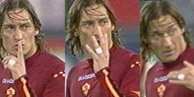Totti a Tudor: "4-0, zitto e a casa" (Roma-Juventus, 8 Febbraio 2004) Totti a Tudor: "4-0, zitto e a casa" (Roma-Juventus, 8 Febbraio 2004)