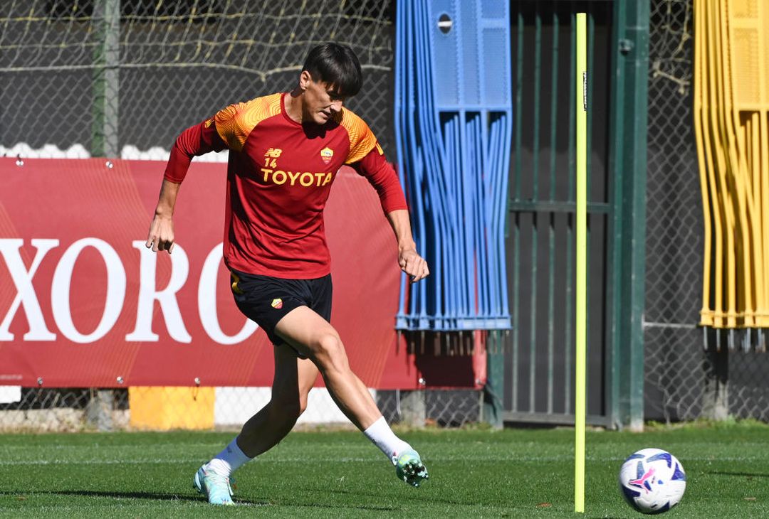 Trigoria, seduta tra palestra e campo verso il Sassuolo – FOTO GALLERY - immagine 9